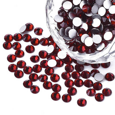 Glass Flat Back Rhinestone Cabochons