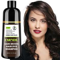 FARNDU-Hair Dye Shampoo for Men & Women - Ammonia-Free, Parabens-Free, Moisturizing Formula with Argan, Olive, Noni, and Wild...
