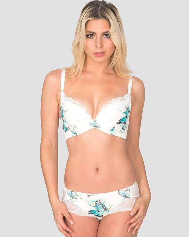 Morpho - Bendable Wire Silk & Organic Cotton Bra | Size: 32D