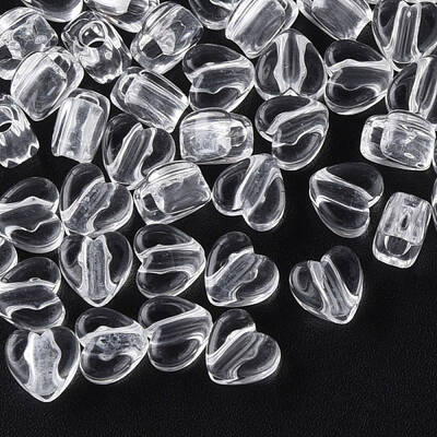 Transparent Acrylic Beads
