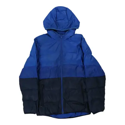 Age 13-14 Adidas Puffer - Large Navy Polyester