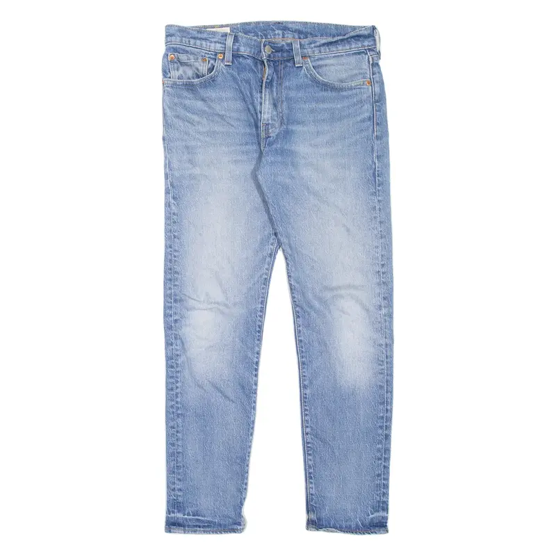 LEVI'S 512 BIG E Jeans Mens Blue Slim Tapered Stone Wash W30 L27
