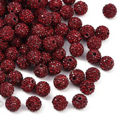 Pave Disco Ball Beads