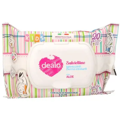 Dealo Dealo Kids Wipes Pcs. 20