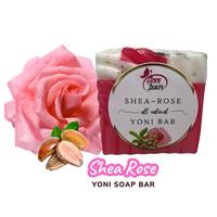 Shea ~ Rose Yoni Bar Soap for Odor Control and pH Balance Cleanser Feminine Hygiene soap bar nourish your