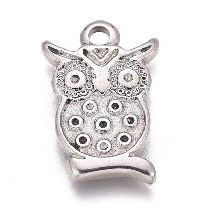 Tarnish Resistant 304 Stainless Steel Pendants Rhinestone Settings