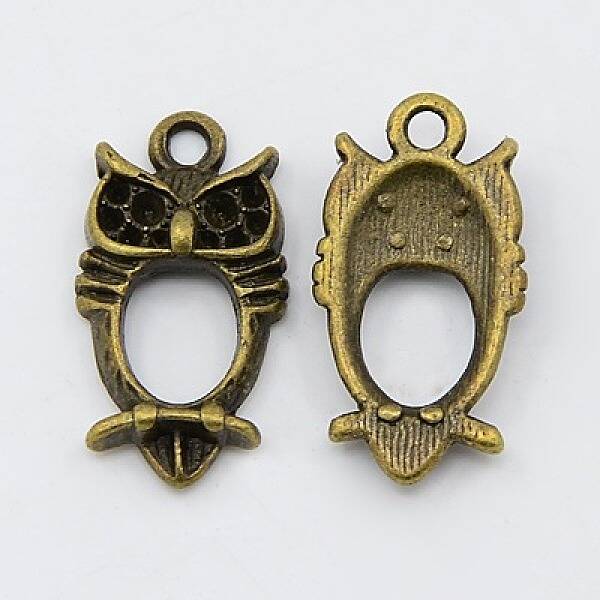 Alloy Pendant Enamel Settings