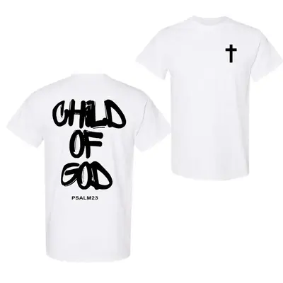 Child of God 2 Sided T-Shirt, Corinthians T-Shirt, Inspirational Shirt, Jesus Christian Tee, Unisex Shirt