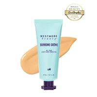 Westmore Beauty Supreme Crème 3.3oz – All-in-One Moisturizer, Concealer & Flawless Coverage with Hyaluronic Acid, Lightwei...