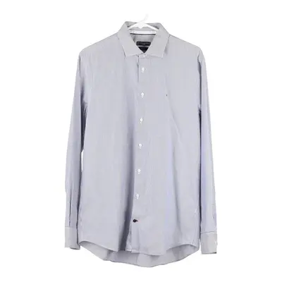 Tommy Hilfiger Striped Shirt - XL Blue Cotton
