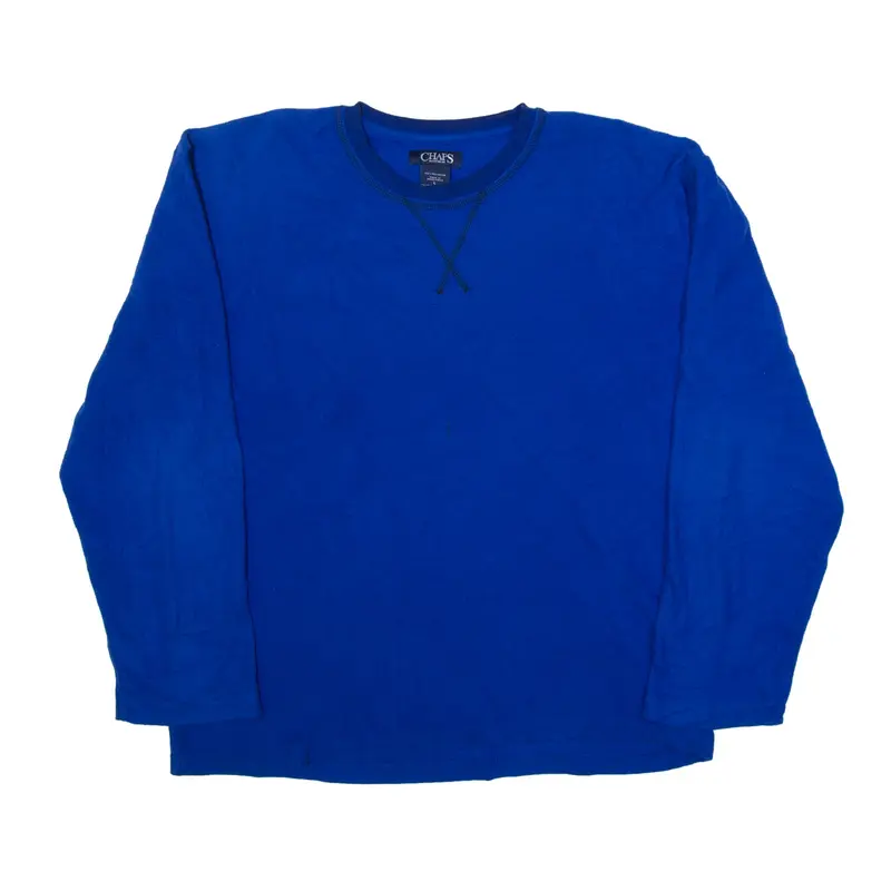 CHAPS Fleece Blue Mens L
