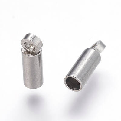 Tarnish Resistant 304 Stainless Steel Cord Ends