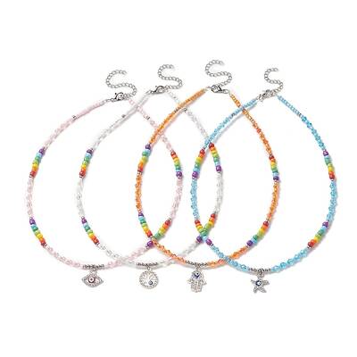 Rhinestone Pendant Necklace