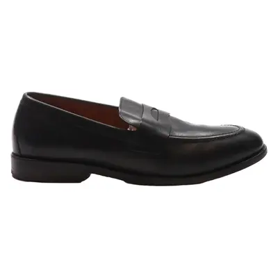 COLE HAAN Loafer Shoes Black Leather Mens UK 9.5