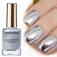 Mirror Effect Nail Polish, No Baking Natural Quick-drying Formula, Chrome Bright Finish, Long-lasting and Convenient Nail Art...