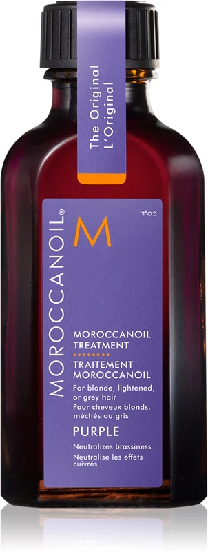 Moroccanoil Treatment Purple nourishing oil for blonde and grey hair 50 ml