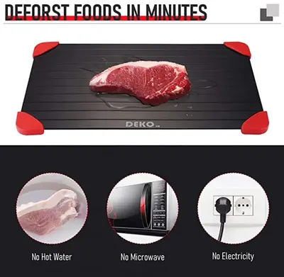 Defrosting Tray Kitchen Utensils Aluminium