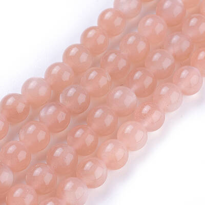 Grade AAA Natural Gemstone Sunstone Round Beads Strands