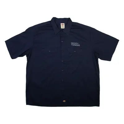 DICKIES Mens Worker Shirt Blue 2XL