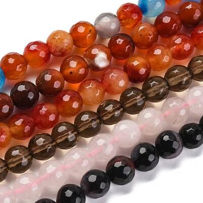 Natural Mixed Gemstone Beads Strands