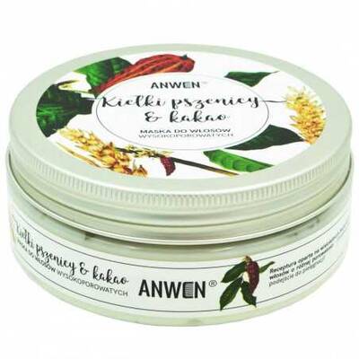 Anwen Wheat germ and cocoa high porosity hair mask 200 ml