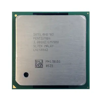 SL7J6 Intel Pentium 4 530 Single-Core 3.0GHz 800MHz FSB 1MB L2 Cache Socket LGA775 Processor