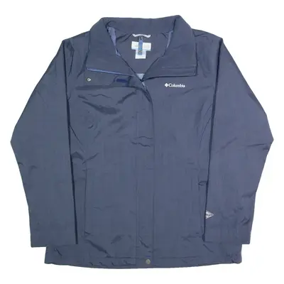 COLUMBIA Womens Jacket Blue XL