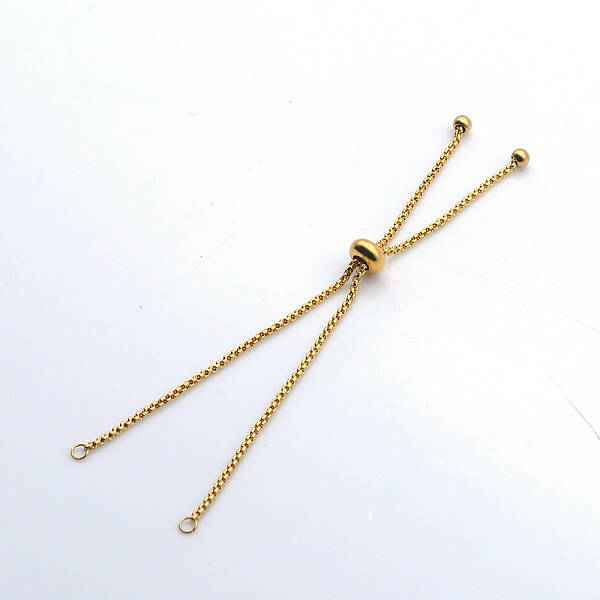 Adjustable 201 Stainless Steel Slider Bracelets Making