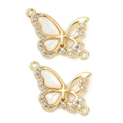 Brass Micro Pave Cubic Zirconia Pendants