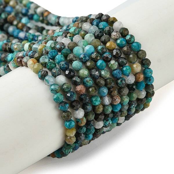Natural Chrysocolla Beads Strands