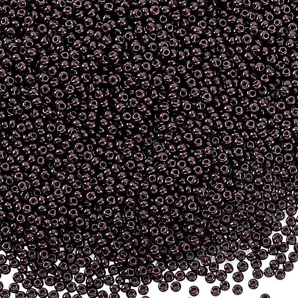 6000 pcs 11/0 Glass Seed Beads 2mm with CoconutBrown Opaque Colours