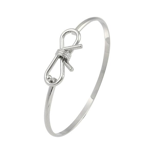 Adjustable Bowknot Brass Torque Bangles for Women