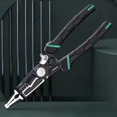 Multifunctional Manual Electrician Plier, Manual Electrician Special Plier, Construction Tools, Anti-slip and Comfortable Ha...