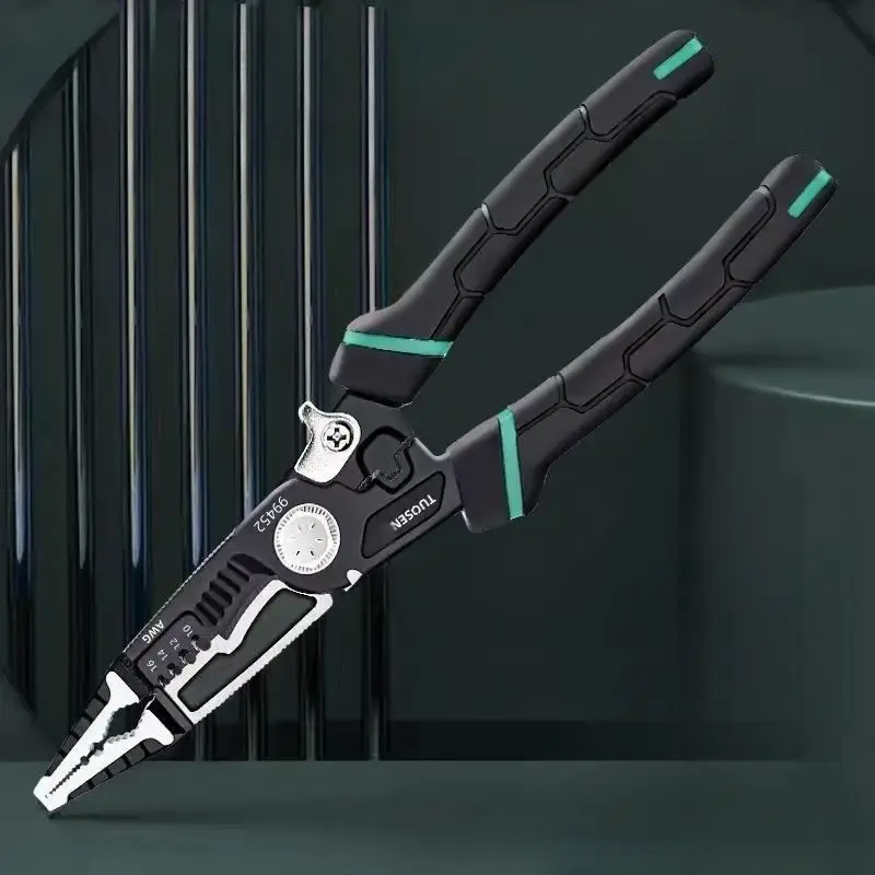 Multifunctional Manual Electrician Plier, Manual Electrician Special Plier, Construction Tools, Anti-slip and Comfortable Ha...