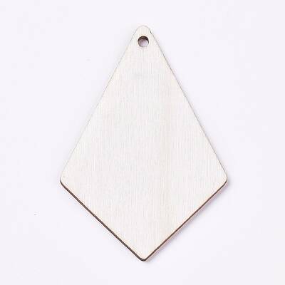 Unfinished Blank Wood Pendants