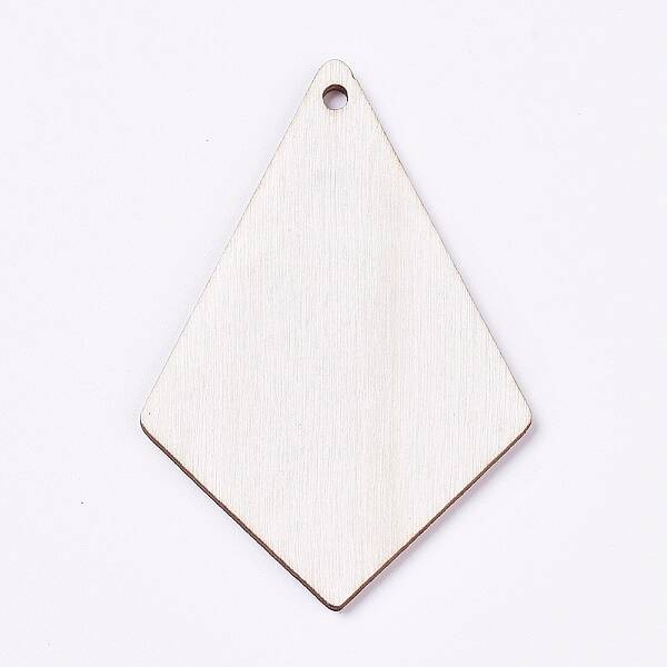 Unfinished Blank Wood Pendants
