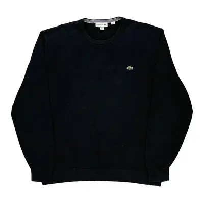 Lacoste Jumper - 2XL Black Cotton