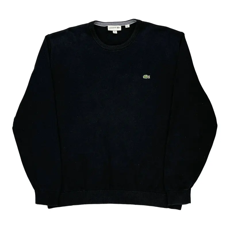 Lacoste Jumper - 2XL Black Cotton