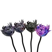 The Tormented Flower - Gothic Dark Home Decor with Decorative Flowers & Plants Purple Black Fruit Ornaments