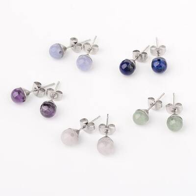 304 Stainless Steel Stud Earring Findings