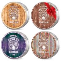Viking Revolution - Sandalwood Beard Balm 2oz + Beard Oil 1oz - Strengthens & Softens Beards & Mustaches - Daily Haircare Gel...