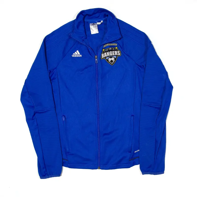 ADIDAS Rangers Football Jacket Blue Track Womens S