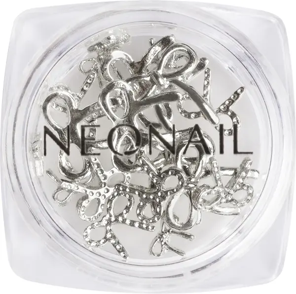 NEONAIL Art 3D Nail Decorations Silver Color