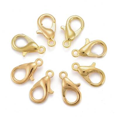 Zinc Alloy Lobster Claw Clasps
