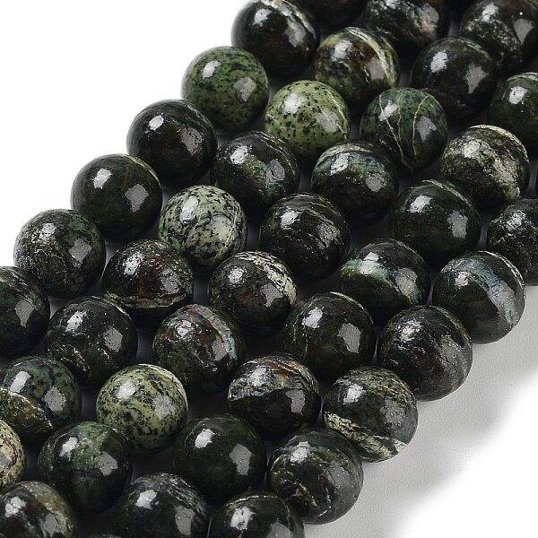 Natural Silver Line Jasper Beads Strands