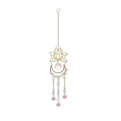 Lotus Glass Suncatchers