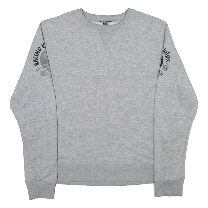 SHIFTY CROOKS Yakuza Mens Sweatshirt Grey XL
