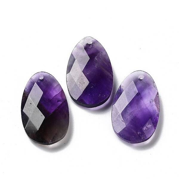 Natural Amethyst Pendants