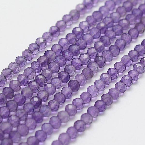 Natural Amethyst Bead Strands