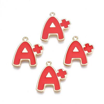 Rack Plating Alloy Enamel Pendants